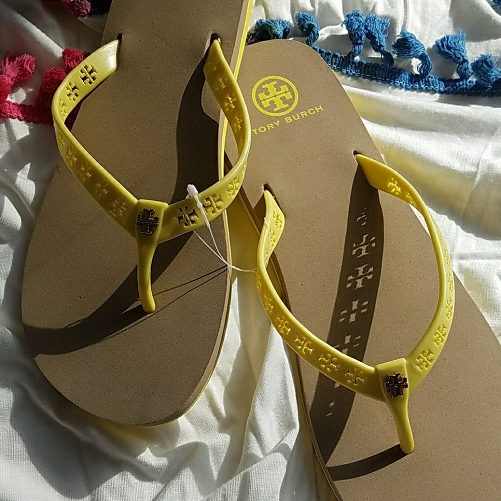 Tory Burch Miranda flip flops